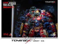 1/12 TOYS-BOX Iron Man Hulkbuster MK44 Display Box Dust Proof Case F 6'' Figure