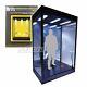 1/6 Fits 2 Sixth Scale Figure Clear Display Case Box USB LED Hot Toys Sideshow