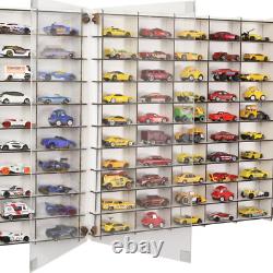 1/64 Hot Wheels, Matchbox, Diecast Car Display Case with acrylic doorS 2x100Cars