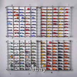 1/64 Hot Wheels, Matchbox, Diecast Car Display Case with acrylic doorS 2x100Cars