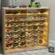 1/64 Mini Cars Display Case with Lighted 7 Tiers Wall Mounted Display Box wit