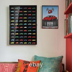 1/64 Scale Car Display Case Wall Mounted Cabinet