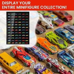 1/64 Scale Car Display Case Wall Mounted Cabinet 12 Shelf Fit Matchbox Hot Wheel