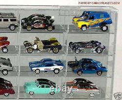 1/64 scale Display Case compatible with Hot Wheels 72 LONG Comp