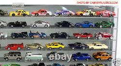 1/64 scale Display Case compatible with Hot Wheels 84 Car UNDIVIDED SHELF