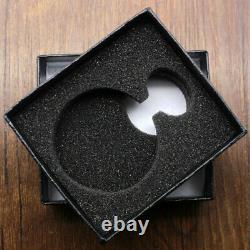 10/50/100pcs Black Cardboard Elegant Cases Pocket Watch Boxes Display 873cm