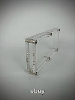 10 Acrylic Currency Display Cases Rounded Corners US 100 Bill Money Case