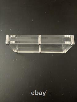 10 Acrylic Currency Display Cases Rounded Corners US 100 Bill Money Case