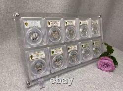 10 Grids Acrylic Display Frame Show Case Storage Box For NGC/PCGS/ICG Holder 10 Grids Acrylic Display Frame Show Case Storage Box For NGC/PCGS/ICG Holder