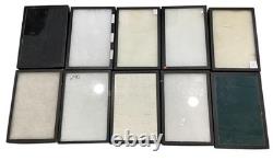 10 USED Display Riker Case Mount Box Size 12.25 x 8.25 FREE SHIPPING 2