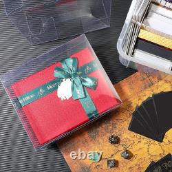 100 Pack Clear Display Cases for ETB Elite Trainer Box 7.6x6.6x3.5 Inch