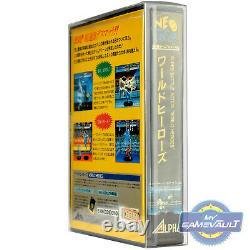 100 x Game Box Protectors for Neo Geo AES STRONGEST 0.5mm Plastic Display Case
