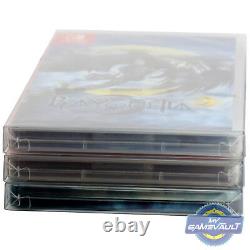 100 x Switch Game Box Protector for Nintendo STRONG 0.4mm Plastic Display Case