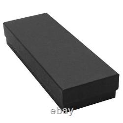 1002005001000Pcs BLACK JEWELRY BOXES BLACK COTTON FILLED BOXES GIFT BOXES