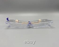 100PC Hinged Display Box Jewelry Box Membrane Denture False Teeth Case 10X10X4cm