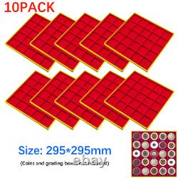 10PC Cardboard Display Storage Box Case for 25Certified Coins Storage collection 10PC Cardboard Display Storage Box Case for 25Certified Coins Storage collection