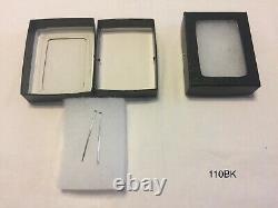 #110 (30) Riker Mount Display Case Shadow Box Frame Tray 3 1/2 x 2 1/2 x 3/4