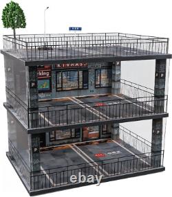 118 Scale New Diecast Model Car Display Cabinet Made of Wood and Acrylic