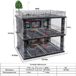 118 Scale New Diecast Model Car Display Cabinet Made of Wood and Acrylic