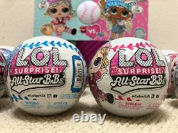 12- LOL Surprise All Star BBs HEART BREAKERS LUCKY STARS Balls DISPLAY CASE BOX