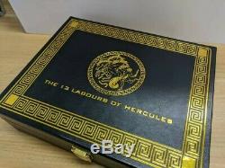 12 Labours Of Hercules Deluxe Coin Case Display Box For 12 Coin Two Pound £2 Set