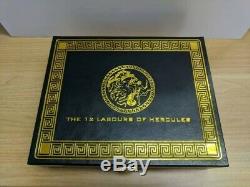 12 Labours Of Hercules Deluxe Coin Case Display Box For 12 Coin Two Pound £2 Set