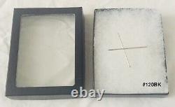 #120 (24) Riker Mount Display Case Shadow Box Frame Tray 4 X 3 X 3/4