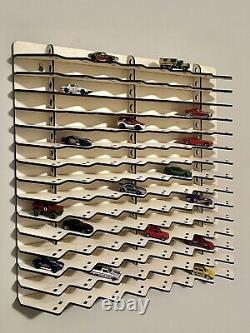 120 car hot display case. Showcase your wheels 164 collection with this shelf