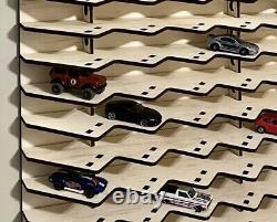 120 car hot display case. Showcase your wheels 164 collection with this shelf