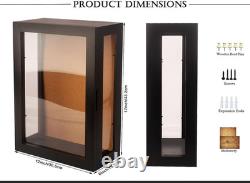 12X17X6 Shadow Boxes Display Cases, Shadow Boxes Deep Memory for Home Decor Wa 12X17X6 Shadow Boxes Display Cases, Shadow Boxes Deep Memory for Home Decor Wa