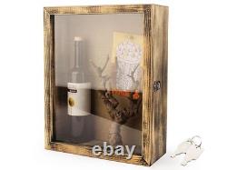 12x17 Extra Deep Shadow Box, Large Shadow Boxes Display Cases with Lock, for D