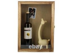 12x17 Extra Deep Shadow Box, Large Shadow Boxes Display Cases with Lock, for D