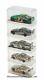 (132) Display Cases 1/64 withMirrored Floor withBackgrounds Cars Hot Wheels 164-CD