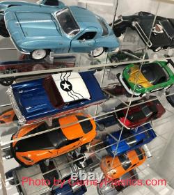 132 Slot Car Diecast Display Case fits 24 model cars