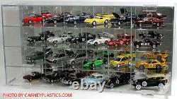 143 Scale Die cast model Display Case 24 Car Side Angle