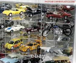143 Scale Die cast model Display Case 24 Car Side Angle