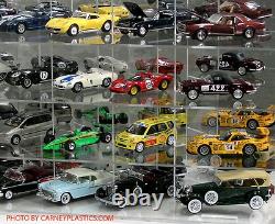 143 Scale Die cast model Display Case 24 Car Side Angle
