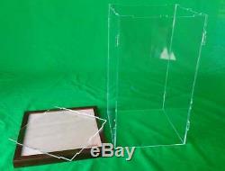 14x14x28 Acrylic Display Case Cabinet Organizer Box for Toy Figures/Statues
