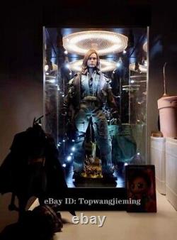 15.5 Rotating LED Acrylic Display Case Box Base for Gundam PG MG RG HG Figure