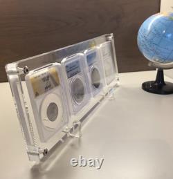 15 Grids Acrylic Display Case Crystal Frame for NGC/PCGS/ICG/ANACS Mixed Holders