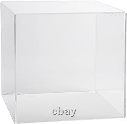 15 X 15 Clear Acrylic Display Box with One Open Side Versatile Square Retail P