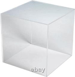 15 X 15 Clear Acrylic Display Box with One Open Side Versatile Square Retail P
