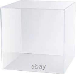 15 X 15 Clear Acrylic Display Box with One Open Side Versatile Square Retail P