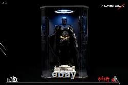 16 LED Acrylic Display Case Box Base for Hot Toys Batman 1/6 figure