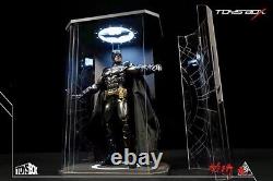 16 LED Acrylic Display Case Box Base for Hot Toys Batman 1/6 figure