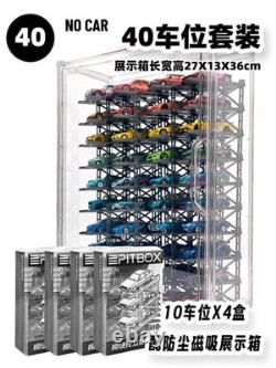164 Diorama Modular Parking Rack Model Diecast Car Display Storage Cabinet Prop