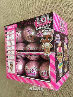 (18) L. O. L. Surprise Doll GLAM GLITTER SERIES Display FULL Case Box LOL In Hand