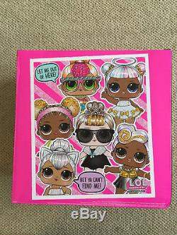 (18) L. O. L. Surprise Doll GLAM GLITTER SERIES Display FULL Case Box LOL In Hand