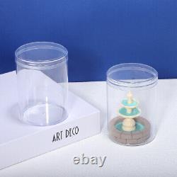 18 Pcs Small Display Cases Bin Figure Box Statue Portable Container