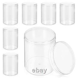 18 Pcs Small Display Cases Bin Figure Box Statue Portable Container